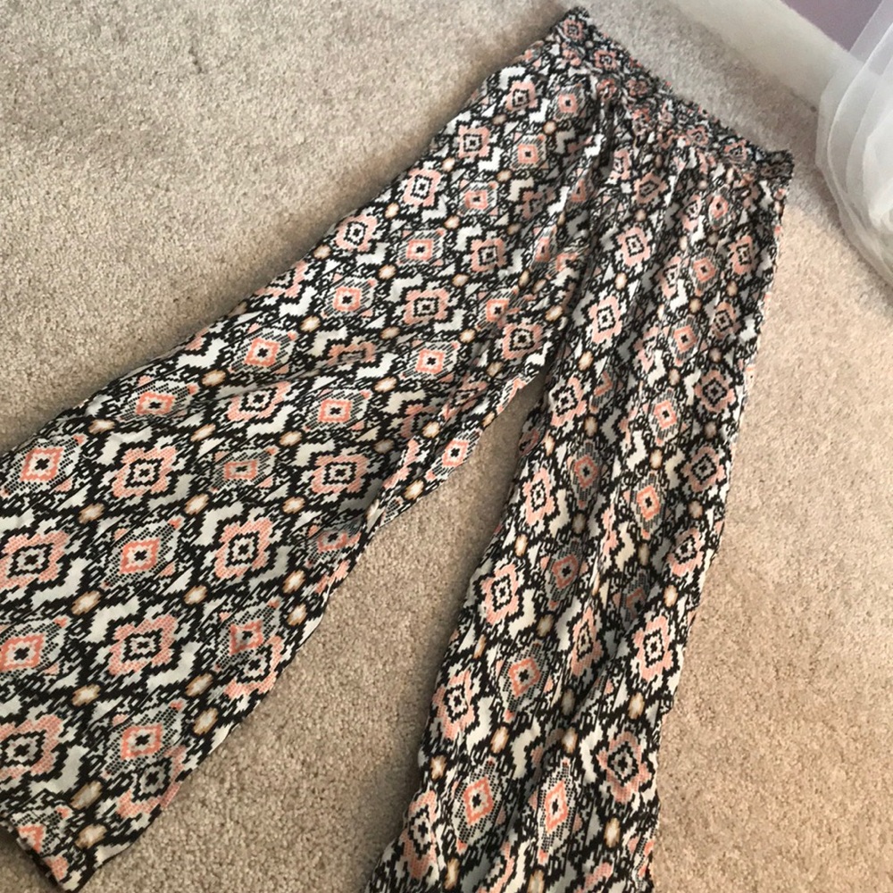 High rise patterned fun pants 🎉